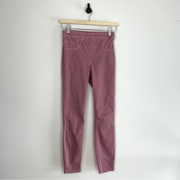 Spanx Jean-ish Ankle pink Leggings - Picture 2 of 6